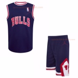 Quần áo bóng rổ Chicago Bulls Xanh đậm