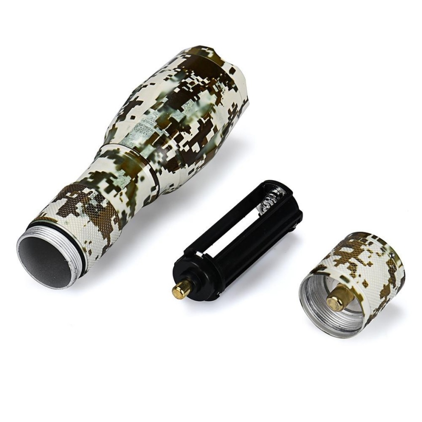 Super Bright X800 Tactical Flashlight LED Zoom Military Torch G700 - intl