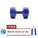 Tạ tay nhựa VN 8kg + Tặng Bóp tay mouse cao cấp