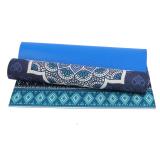 Thảm yoga pu hoa văn mỹ thuật relax 2 da 6mm