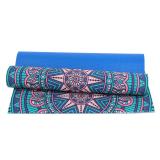 Thảm yoga pu hoa văn mỹ thuật relax 2 da 6mm