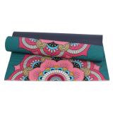 Thảm yoga pu hoa văn mỹ thuật relax 2 da 6mm