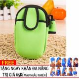 Túi đựng điện thoại đeo bắp tay, chơi thể thao,chạy bộ + Tặng khăn phượt N146