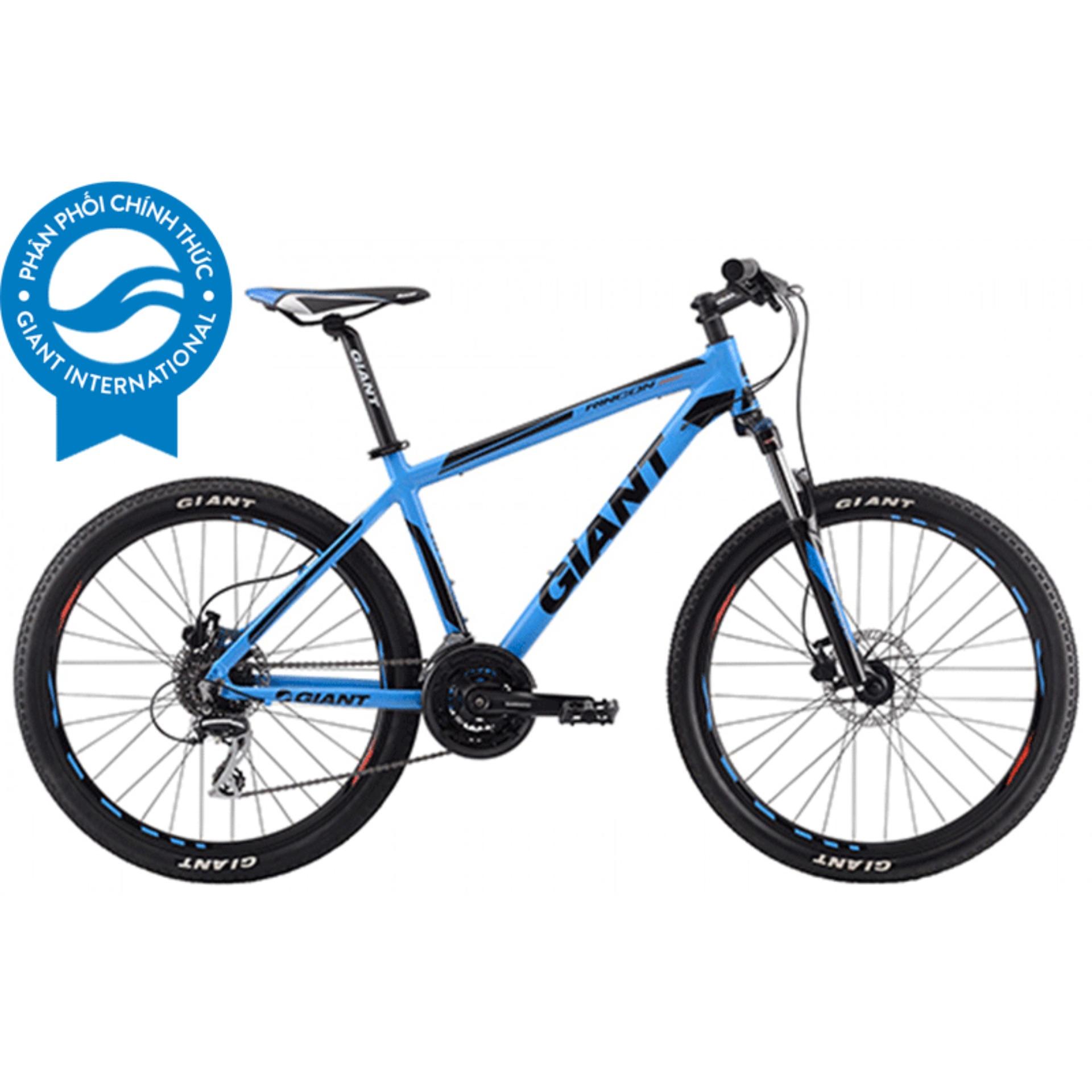 Xe đạp địa hình GIANT RINCON DISC - Size XS (Xanh dương/Đen)