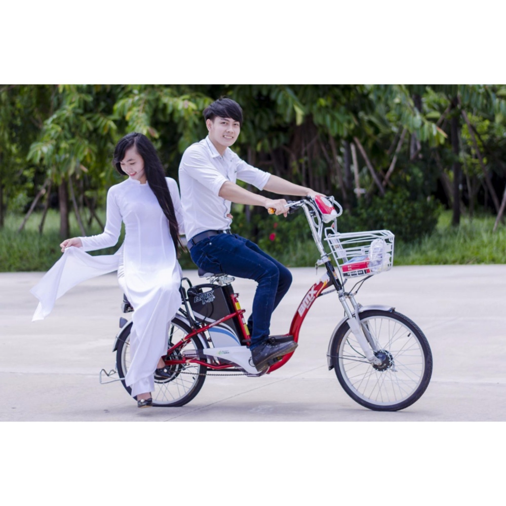Xe đạp điện Bmx khung son 22 inch