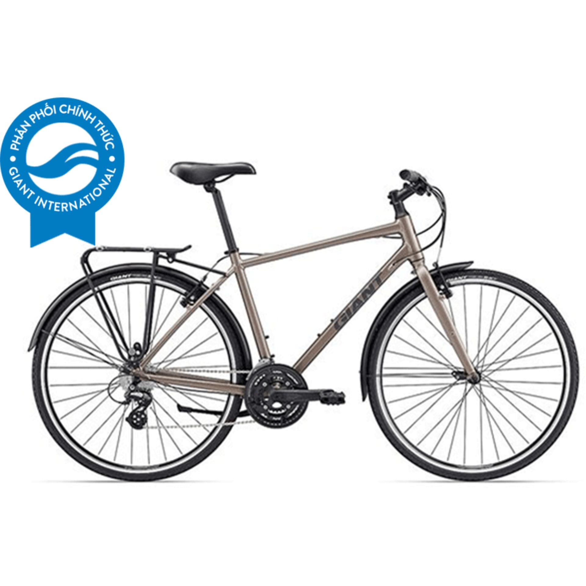 Xe đạp đường phố GIANT Escape 2 City - Size S (Vàng đồng)