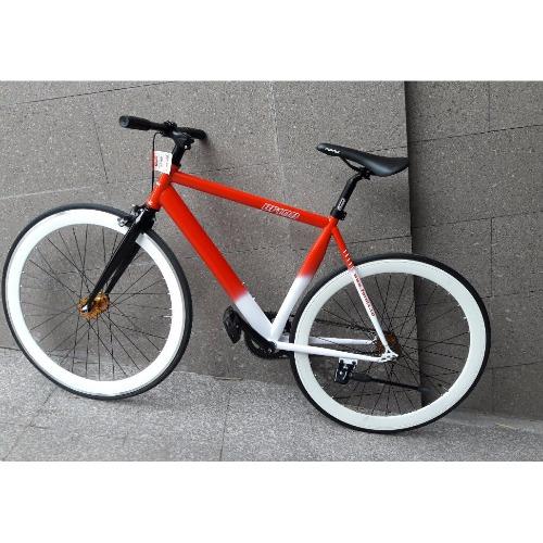 Xe đạp FixedGear FORNIX-BF100 (Đỏ trắng)
