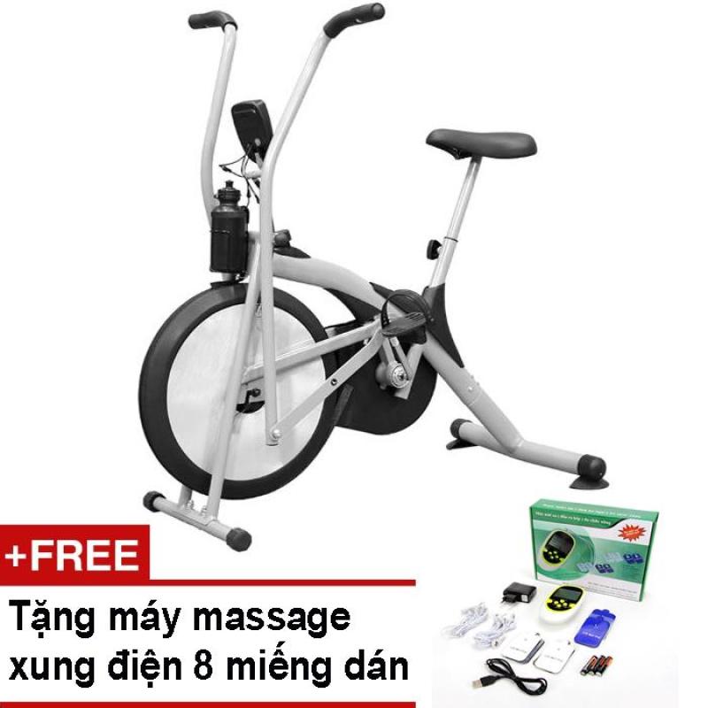 Bảng giá Xe đạp tập thể dục Air Bike (Xám) + Tặng vật lý trị liệu 8 miếng dán