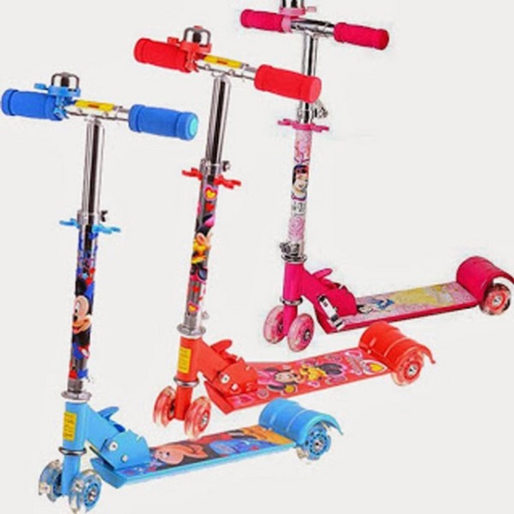 Xe Scooter 3 Bánh Phát Sáng- Có Chuông