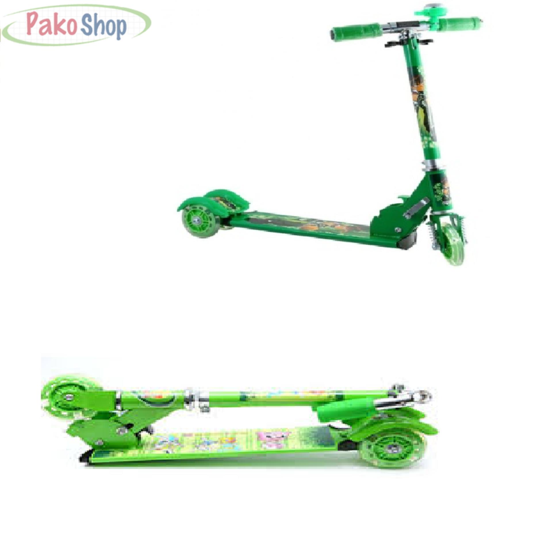 Xe Trượt Scooster Gấp Gọn (Xanh)