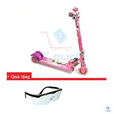 Xe trượt scooter + kính chống bụi