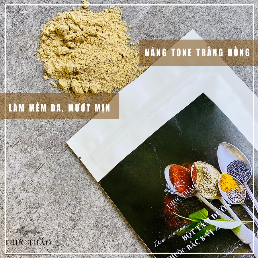BỘT TẮM DƯỠNG 8 VỊ THUỐC BẮC