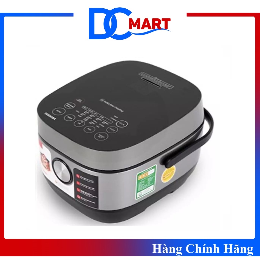 ☾❈ nồi cơm cao tần toshiba rc-18ip1pv - hàng chính hãng