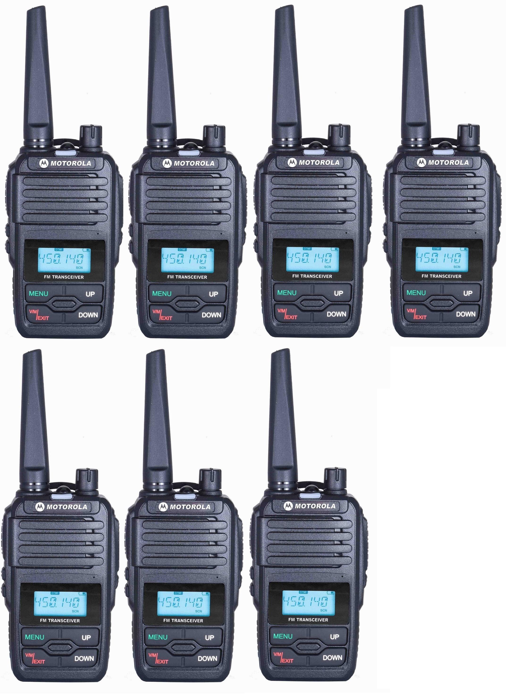 Bộ 7 bộ đàm motorola gp6660+tặng nón lưỡi trai soyoung mu bbp1 đen -bn2
