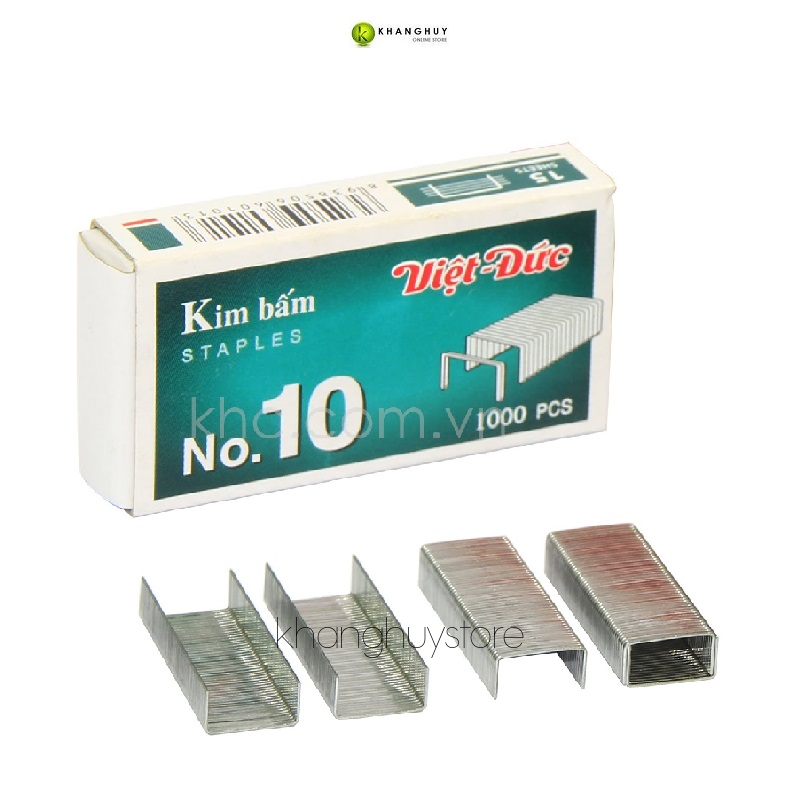 5 Hộp kim số 10 bấm giấy tập vở thủ công văn phòng phẩm học sinh