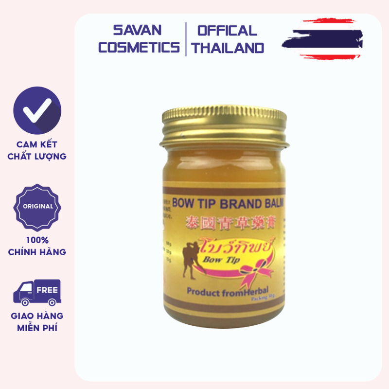 Dầu cù là THẢO DƯỢC BOW TIP BRAND BALM 50g