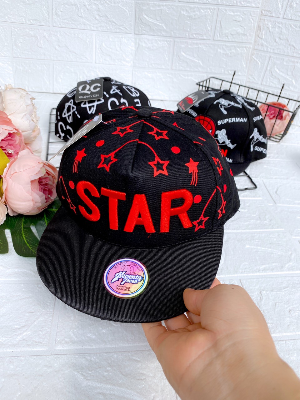 MŨ LƯỠI TRAI HIPHOP STAR CHO BÉ