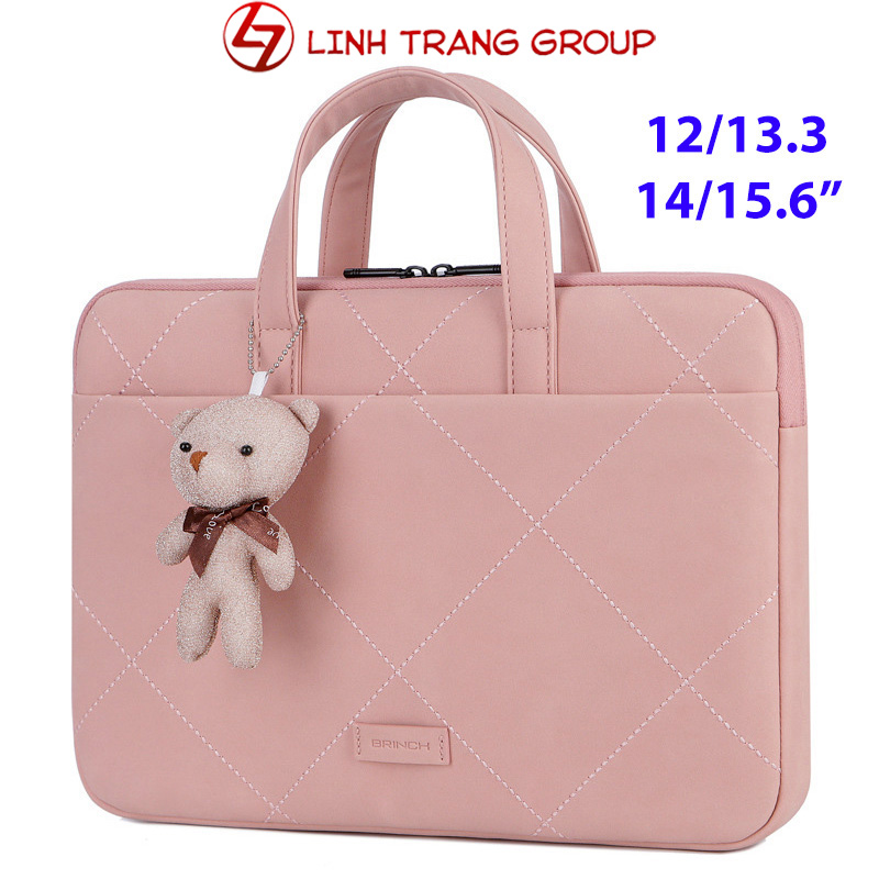 Cặp xách thời trang Brinch dành cho laptop, MacBook - Oz108