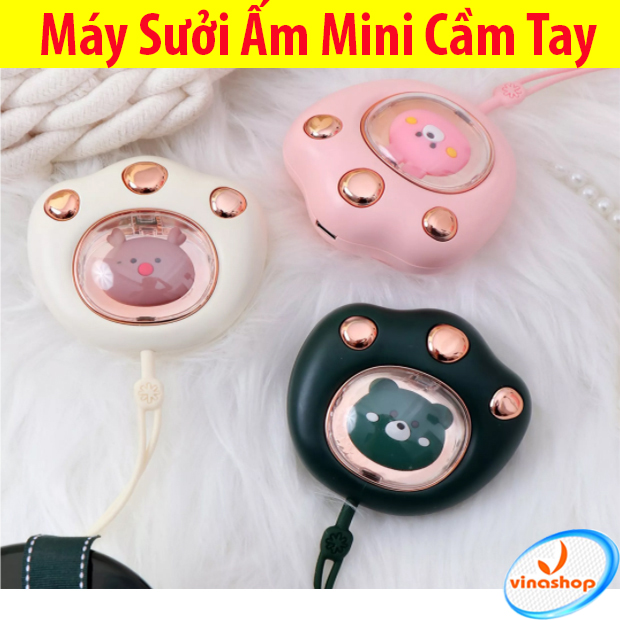 Máy Sưởi Ấm Mini Cầm Tay Đáng Yêu , Máy Sưởi Ấm mini Loại 2400mAh, Đồ Dùng Sưởi Ấm Cơ Thể , Đồ Dùng Dữ Ấm,Máy Sưởi Tiện Lọi