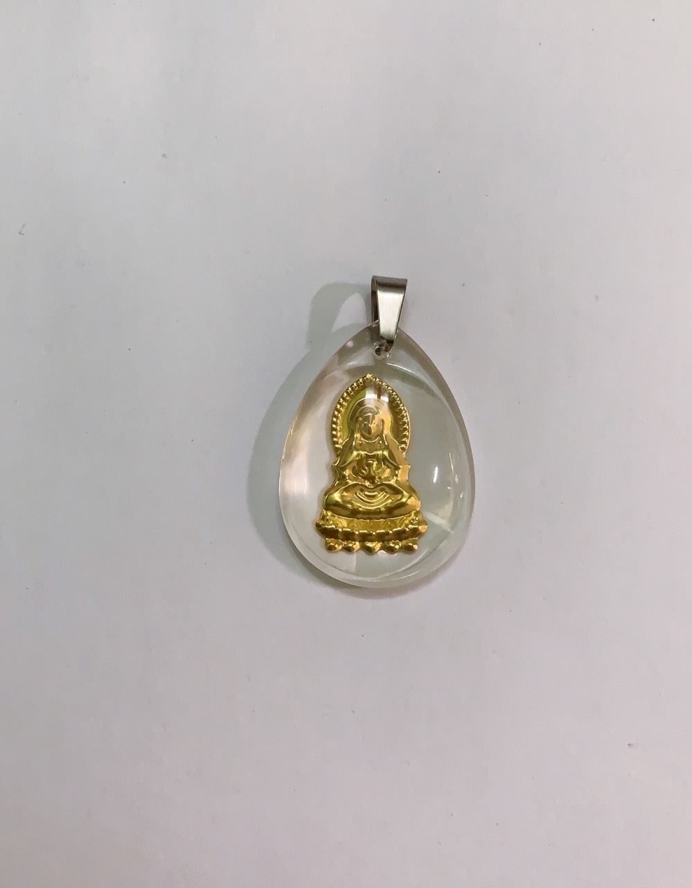 Mặt dây chuyền phật thuỷ tinh