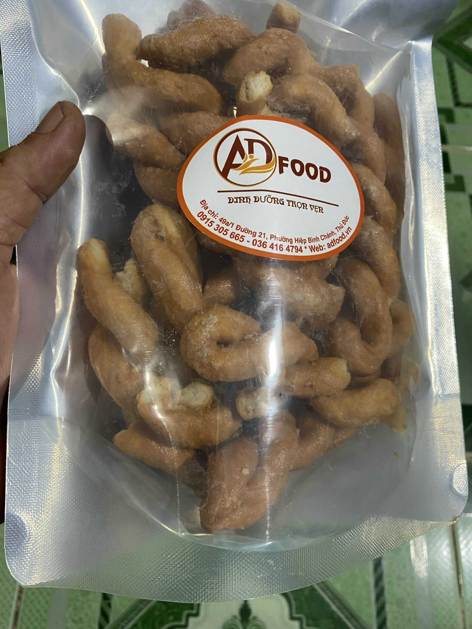 Bánh quẩy xoắn ngào đường 1 kg