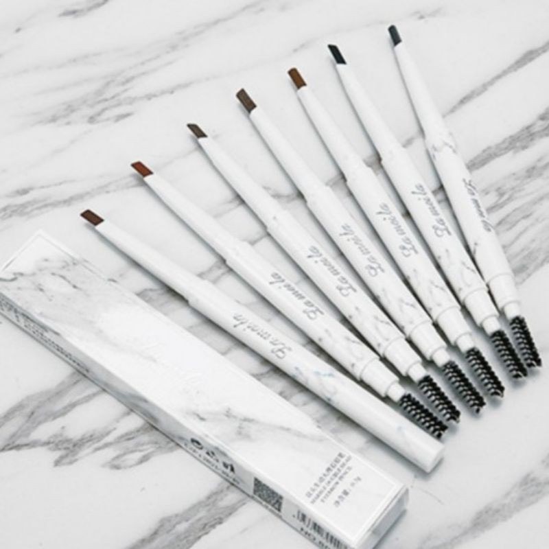 Chì kẻ mày ngang 2 đầu vỏ vân đá Lameila