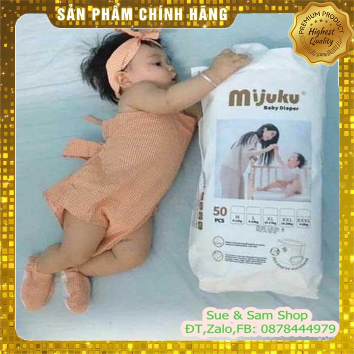 Tã quần Mijuku chuẩn Nhật - 50 Miếng đủ Size