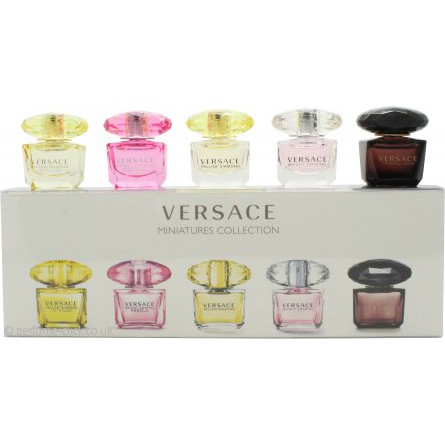 Set 5 chai nước hoa mini cho nữ ver sace crystal