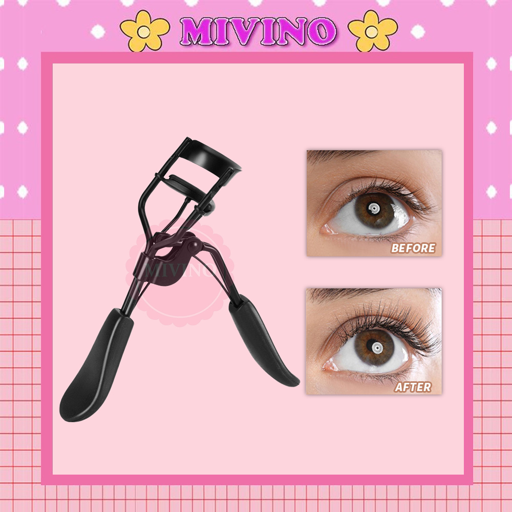 Kẹp mi Mivino bấm mi chuyên nghiệp dụng cụ bấm mi cao cấp có đệm cao su KB03