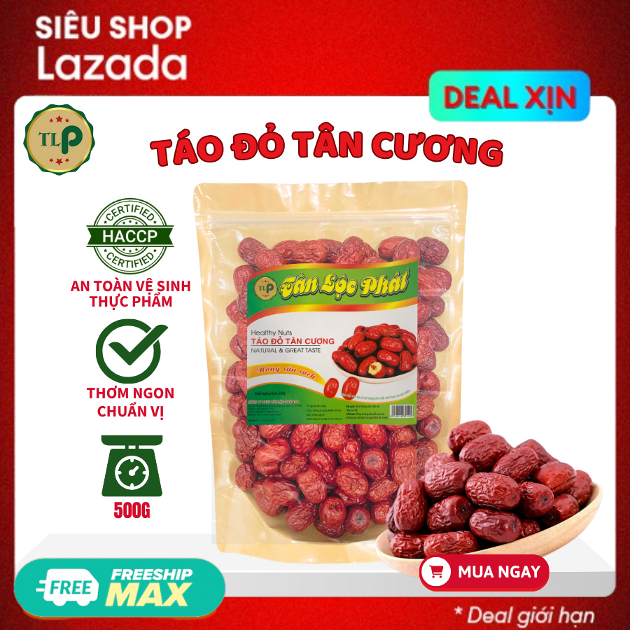TÁO ĐỎ TÂN CƯƠNG TÂN LỘC PHÁT - BỊCH 500G
