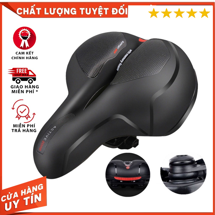 Yên xe đạp thể thao địa hình cao cấp siêu êm chống nước Active