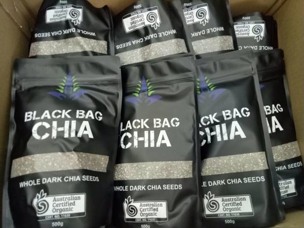 [HCM]Hạt chia Úc hữu cơ Black Bag Chia 500gr