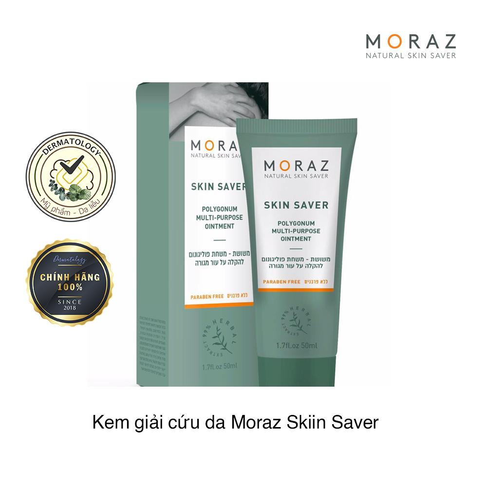Moraz skin saver kem giải cứu da bỏng, dị ứng, mụn, xước, côn trùng cắn, của người Do Thái