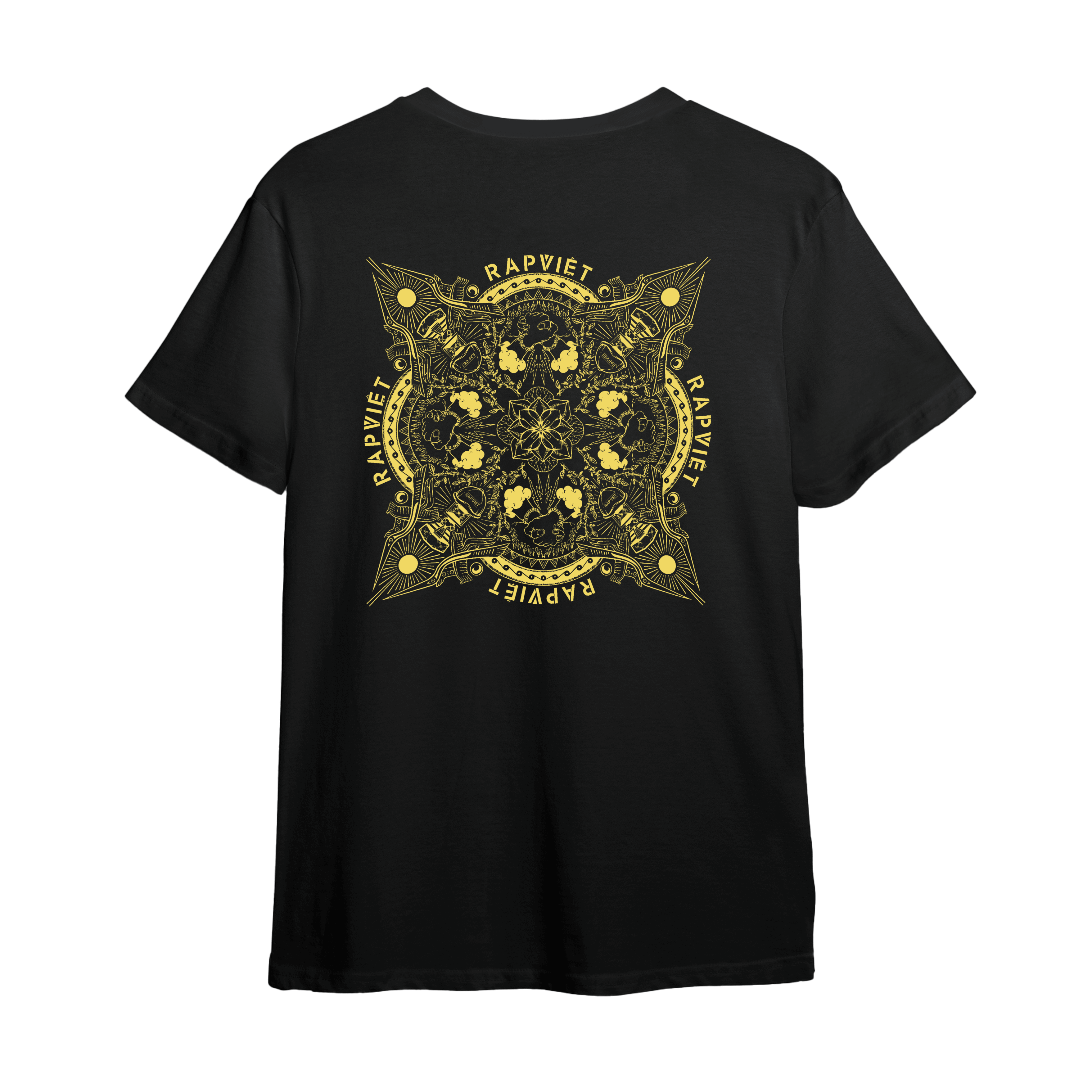Áo thun rap việt legacy vàng ngắn tay cotton, unisex - rap việt legacy t-shirt / yellow - vieshop