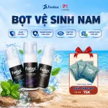 Dung dịch vệ sinh nam Feelex care Men dạng bọt, hương thơm nam tính, mát lạnh - 100ml