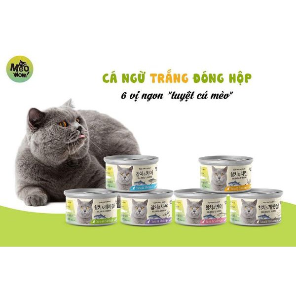 Pate meo wow hàn quốc 80g