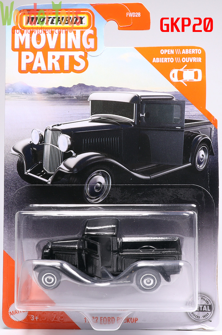Xe mô hình matchbox 1932 ford pickup - moving parts series - 2020 - gkp20