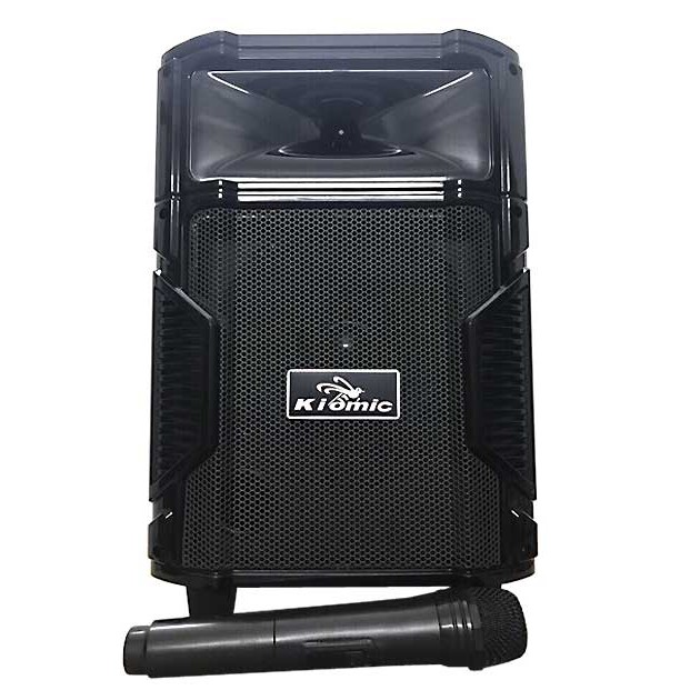 Loa kéo karaoke kiomic k108 tặng mic không dây - k108