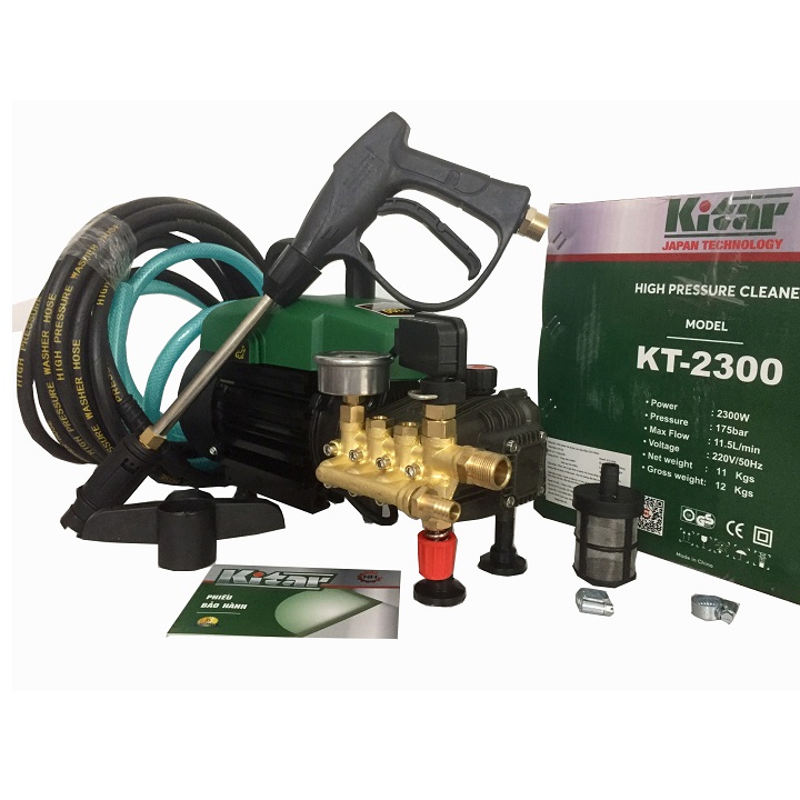 Máy rửa xe 2300w kitar kt-2300