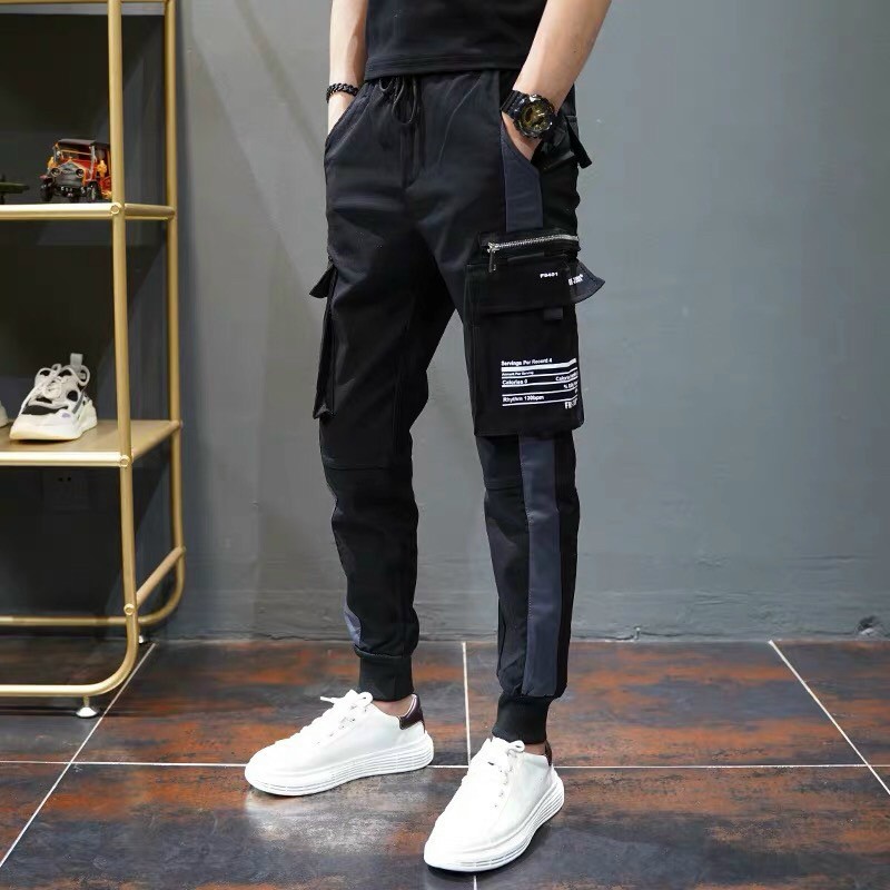 [HCM][MIỄN PHÍ VẬN CHUYỂN] Quần jogger kaki nam nữ Uniex phối túi hộp thời trang năng động