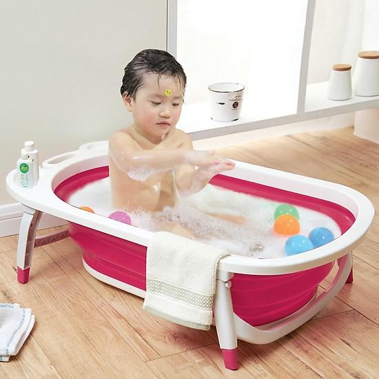 Chậu tắm gấp gọn tiện dụng cho bé yêu