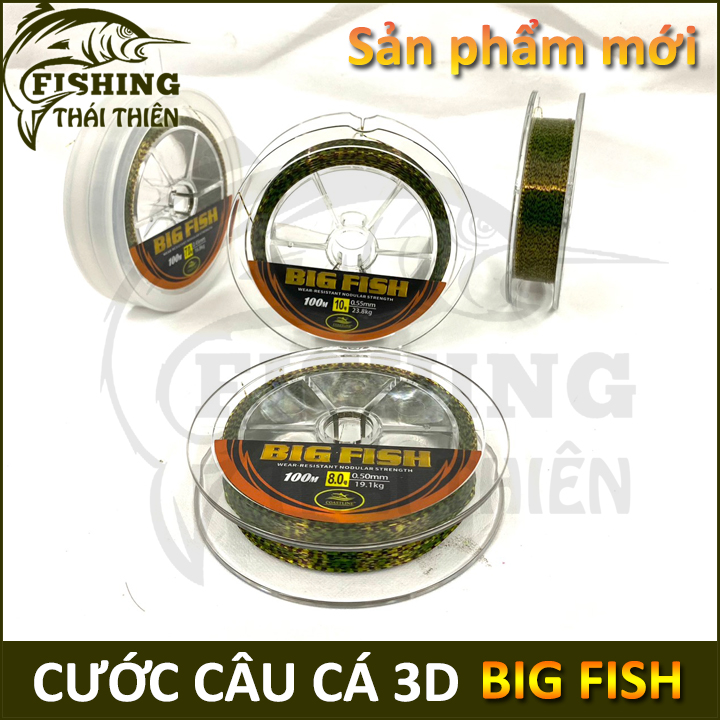 HCMCước câu cá Coastline Big Fish 3D cuộn 100m