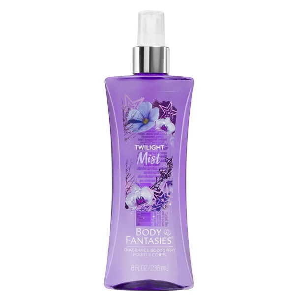 Chai xịt nước hoa toàn thân Body Fantasies Twilight Mist - Japanese Cherry - Fresh White Musk 236ml