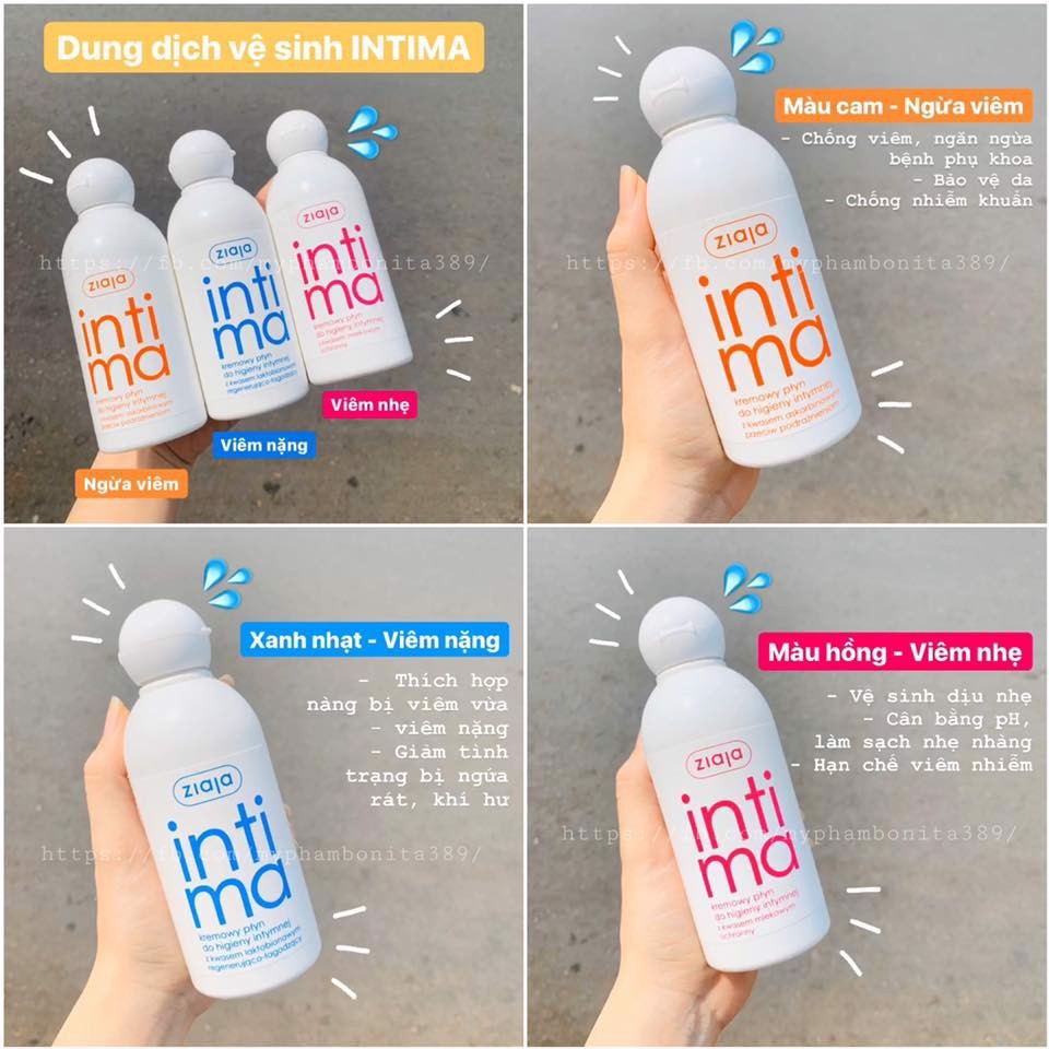200ml - dung dịch vệ sinh phụ nữ intima ziaja