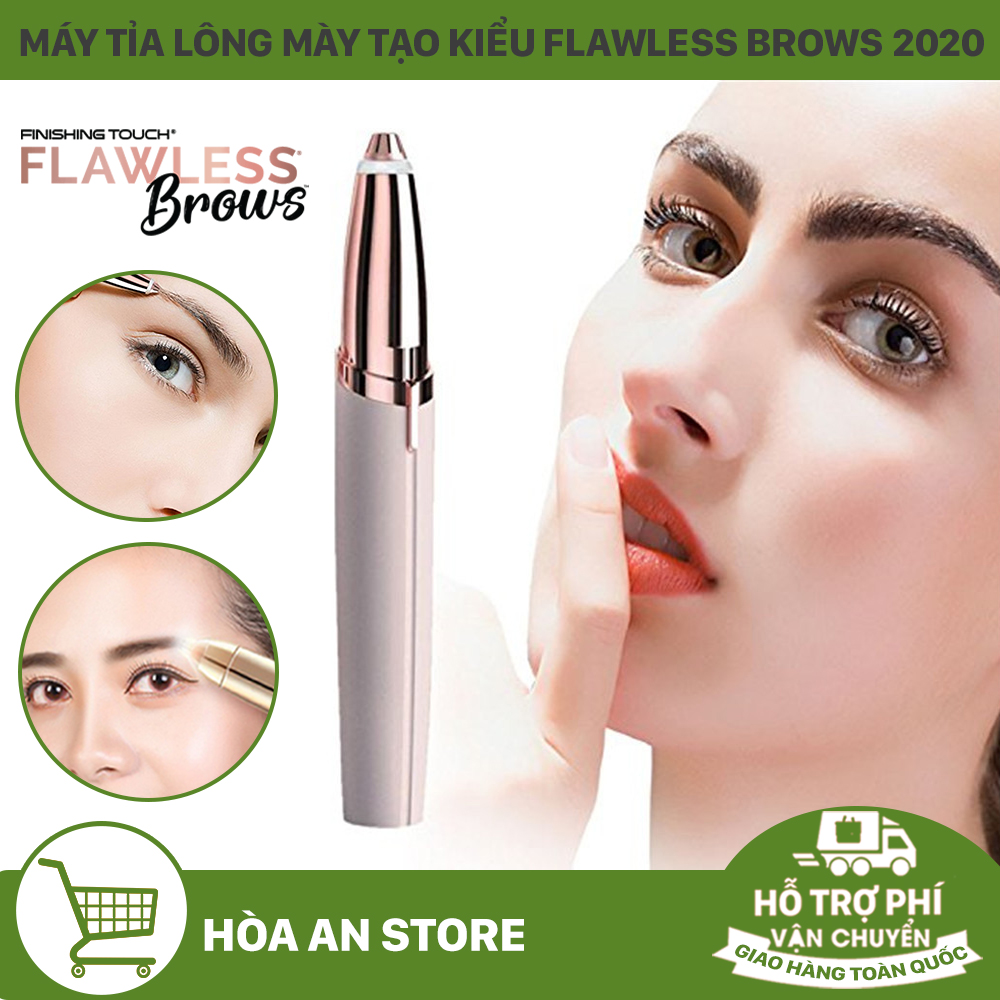 Máy tỉa lông mày FlawLess Brows 2020, tỉa lông mày theo ý muốn. CAM KẾT không gây đau rát hay kích ứng da. Phù hợp cho bất kỳ ai muốn tạo kiểu lông mày theo ý muốn. Hỗ trợ vận chuyển toàn quốc