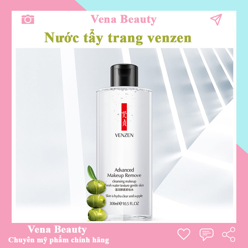 Nước tẩy trang Venzen Makeup Remover 300ml Vena Beauty