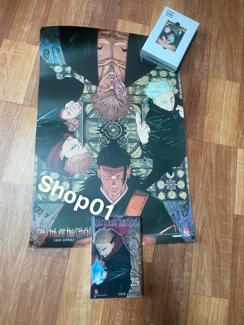 (25đb+pos) Vở Chú thuật hồi chiến 25 đặc biệt+pos - jjk Jujutsu Kaisen 25 special