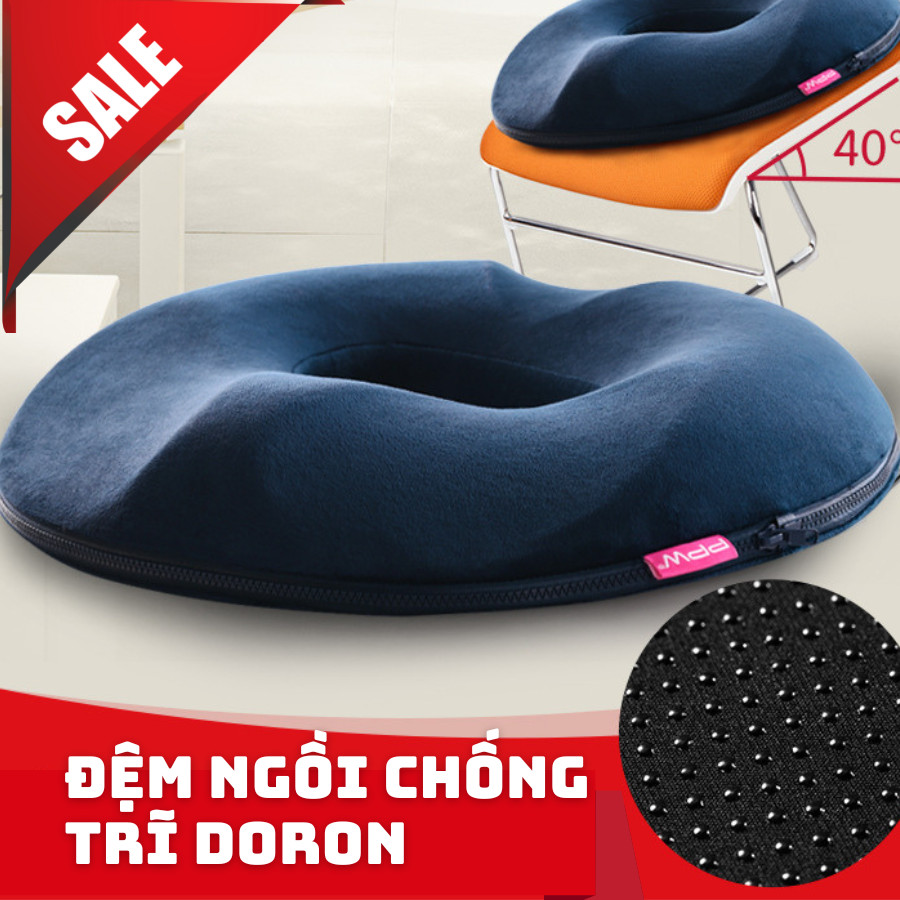 Đệm ngồi chống trĩ, g07 phù hợp với văn phòng, mẹ bầu hỗ trợ cột sống