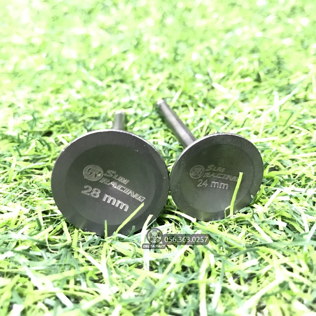 Supap thân thép hơp kim 21 22 23 24 26 27 28 29 mm xupap dành cho dream wave sirius 50