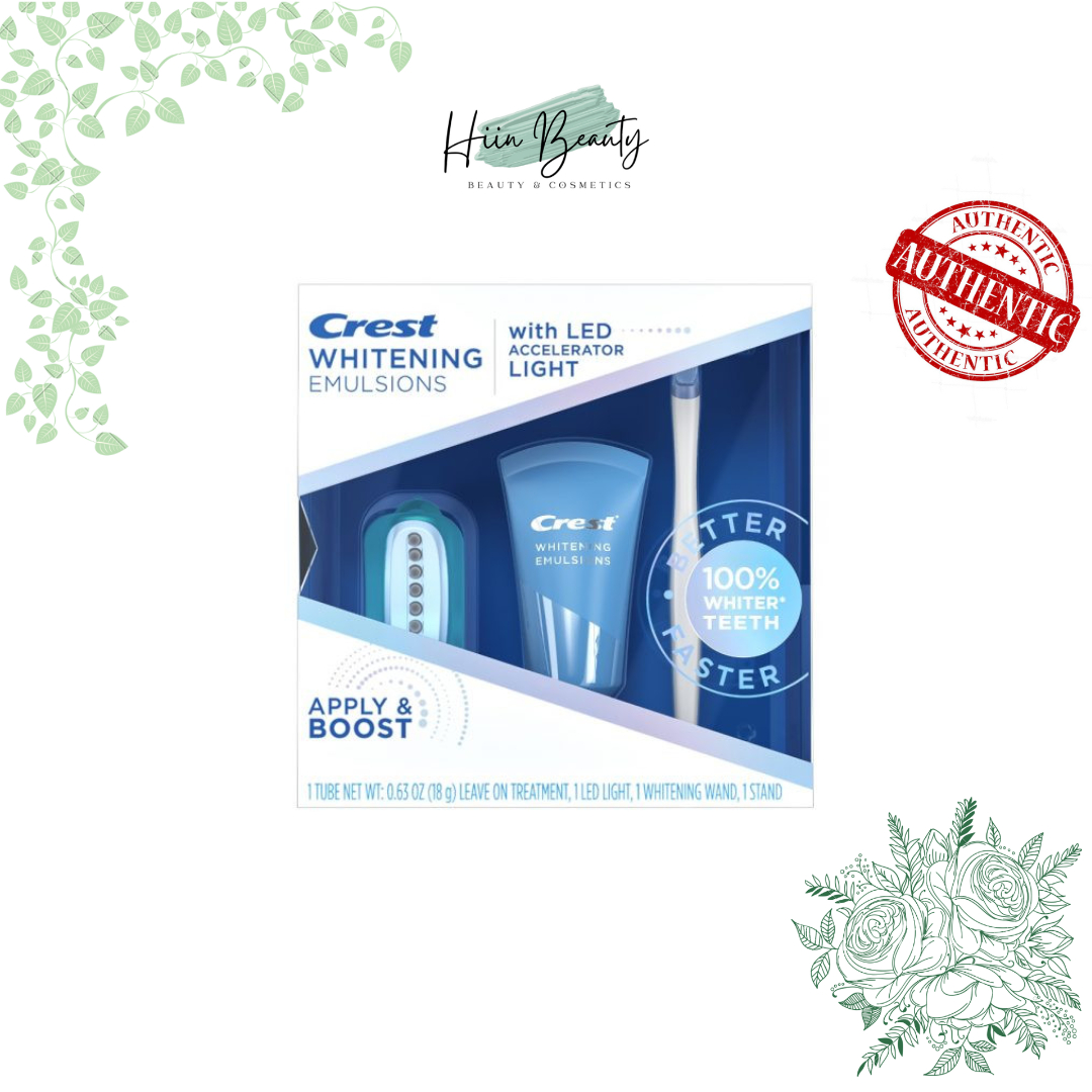 Set gel kèm máy chiếu làm trắng răng ORAL B